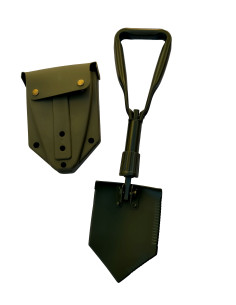 Pala hacha militar plegable con funda nueva
