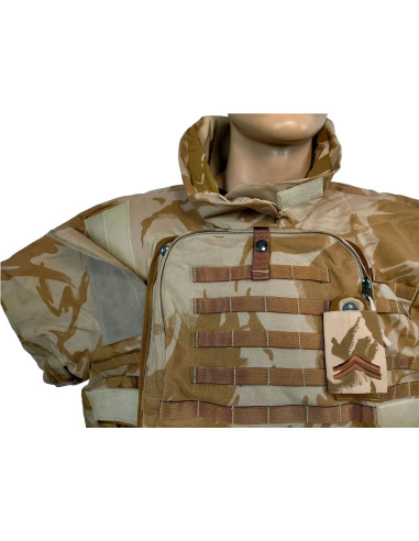Chaleco antibalas UK Kestrel Molle desert DPM