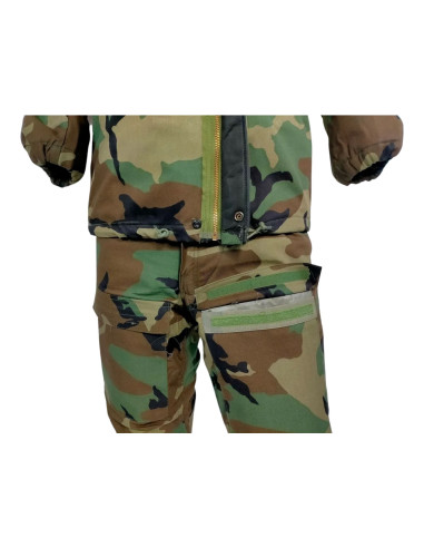 Traje protección US NBQ/CBRN Nuevo woodland
