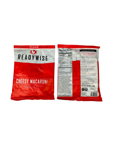 Cubo 120 raciones de emergencia variadas (comidas y cenas)ReadyWise MRE