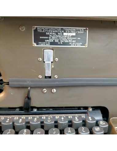 US TELEX TT-76C/GGC 1950 Vietnam 2