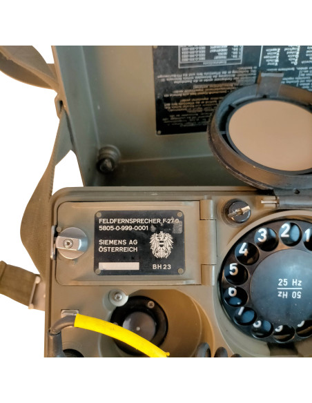 Teléfono militar de campaña Siemens SFT 800-A