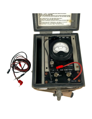 Estación de pruebas US TS-26B/TSM voltímetro