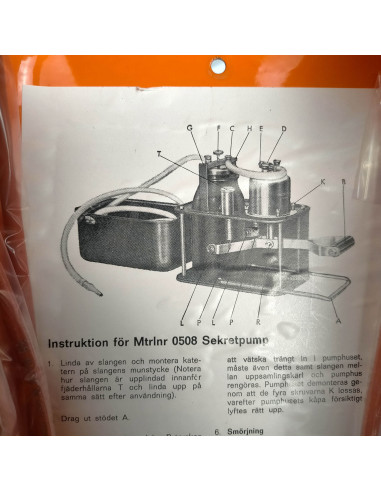 Bomba médica de aspiración militar RADIUS