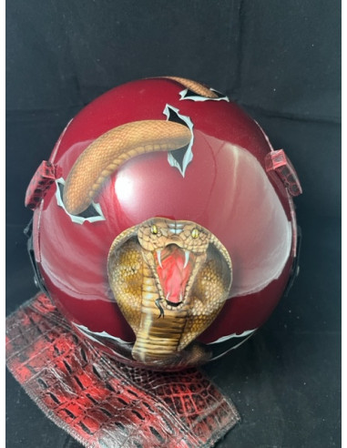 CASCO DE VUELO GENTEX HGU-55/P DEL PILOTO DEMOSTRADOR DEL F-18 HORNET DEL FUERZA DEL AIRE ESPAÑOL