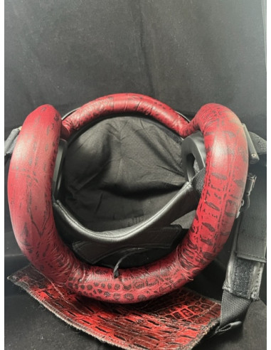 CASCO DE VUELO GENTEX HGU-55/P DEL PILOTO DEMOSTRADOR DEL F-18 HORNET DEL FUERZA DEL AIRE ESPAÑOL