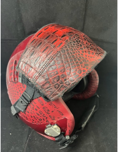 CASCO DE VUELO GENTEX HGU-55/P DEL PILOTO DEMOSTRADOR DEL F-18 HORNET DEL FUERZA DEL AIRE ESPAÑOL