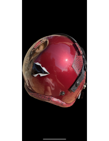 CASCO DE VUELO GENTEX HGU-55/P DEL PILOTO DEMOSTRADOR DEL F-18 HORNET DEL FUERZA DEL AIRE ESPAÑOL