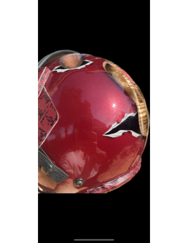 CASCO DE VUELO GENTEX HGU-55/P DEL PILOTO DEMOSTRADOR DEL F-18 HORNET DEL FUERZA DEL AIRE ESPAÑOL