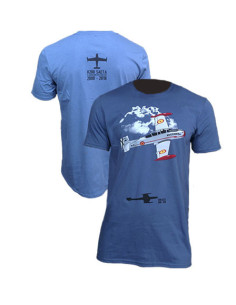 Camiseta avión militar SAETA aniversario