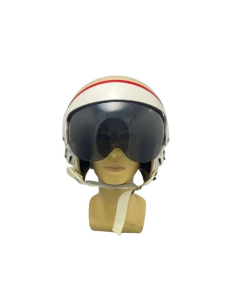 Casco de vuelo de piloto de la Armada Española. Avión P-3 Orion de guerra antisubmarina.