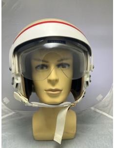 Casco de vuelo de piloto de la Armada Española. Avión P-3 Orion de guerra antisubmarina. 2