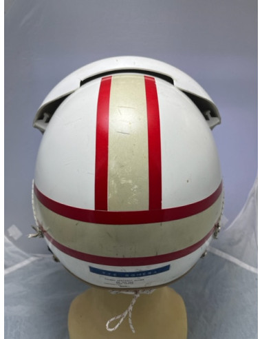 Casco de vuelo de piloto de la Armada Española. Avión P-3 Orion de guerra antisubmarina.