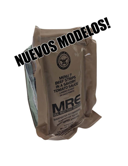 Raciones de combate USA MRE militar supervivencia