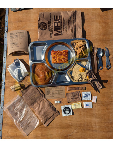 Raciones de combate USA MRE militar supervivencia