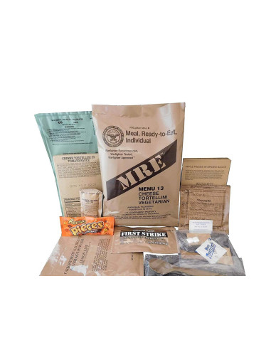 Raciones de combate USA MRE militar supervivencia