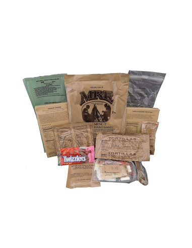 Raciones de combate USA MRE militar supervivencia