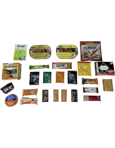 Pack 24h raciones de combate RCIR Fuerzas Armadas francesas MRE