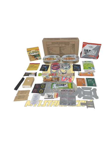 Pack 24h raciones de combate RCIR Fuerzas Armadas francesas MRE