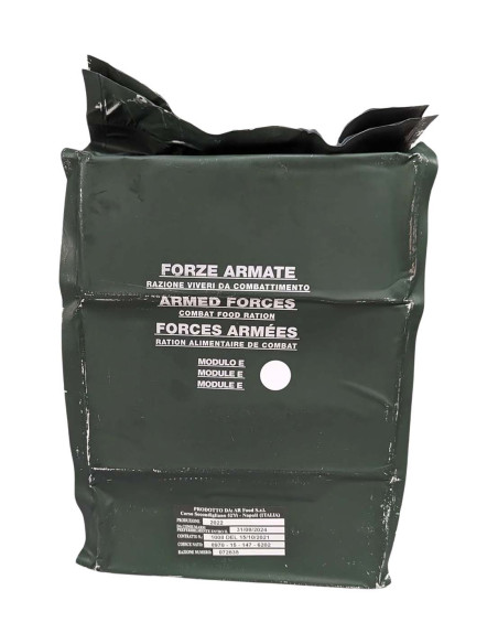 Pack 24h raciones de combate ejercito Italiano