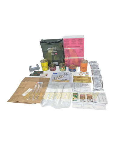 Pack 24h raciones de combate ejercito Italiano MRE