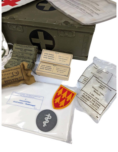 Caja médica con accesorios