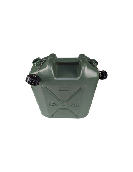 Jerrycan o Garrafa de agua militar verde