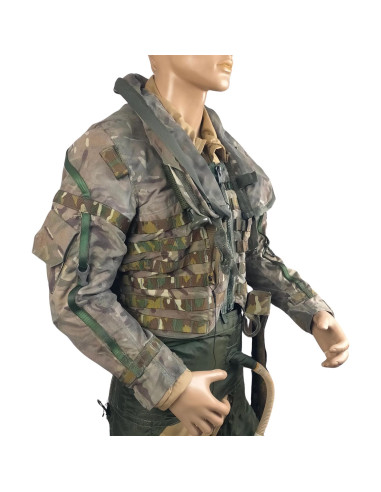 Traje de piloto completo. Chaqueta, mono y pantalón