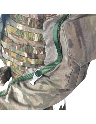 Traje de piloto completo. Chaqueta, mono y pantalón