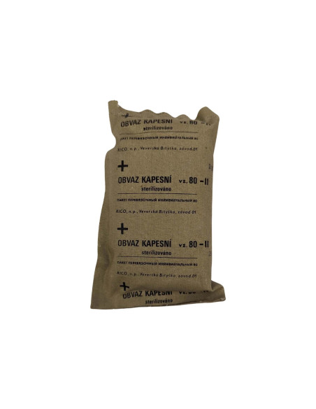 Vendaje de bolsillo VZ.80-II militar Checo