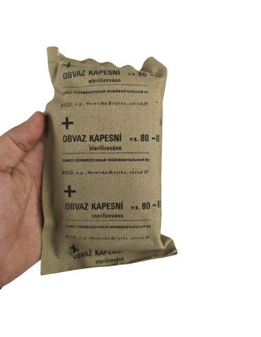 Vendaje de bolsillo VZ.80-II militar Checo