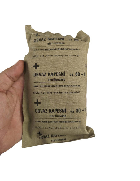 Vendaje de bolsillo VZ.80-II militar Checo