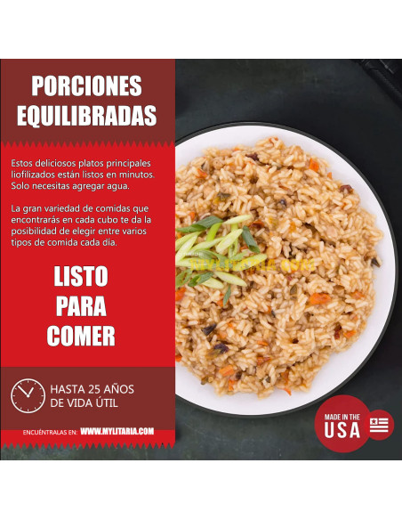 Pack 1 año comida supervivencia Readywise