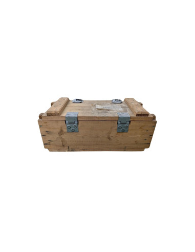 Caja de madera militar mediana