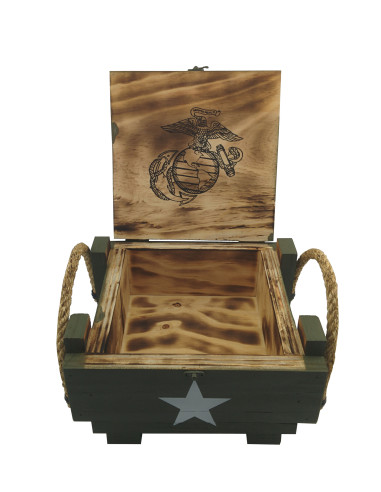 Caja estilo militar SEMPER FI.