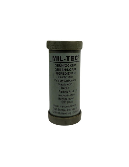Pintura facial militar antigua