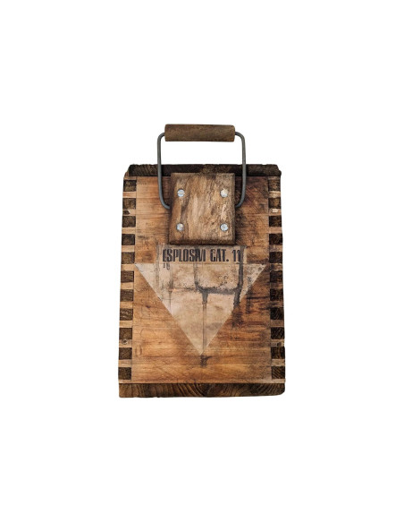 Cajas de madera militar antiguas -RESTAURADAS-