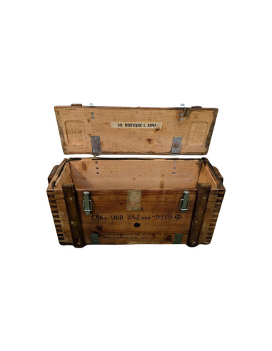 Cajas de madera militar antiguas -RESTAURADAS-