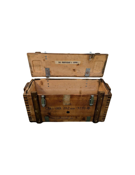 Cajas de madera militar antiguas -RESTAURADAS-