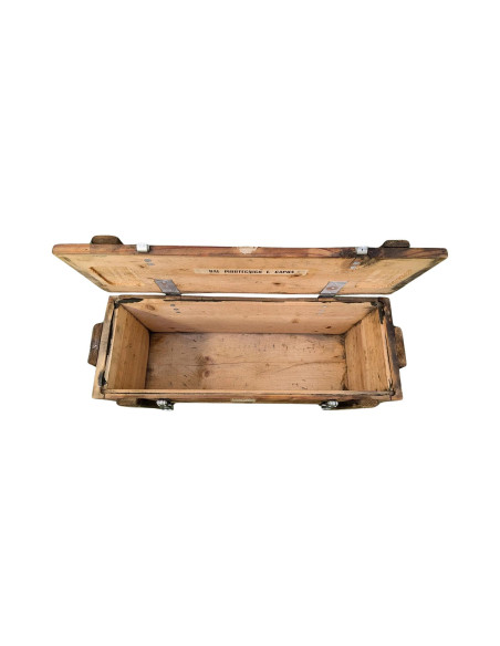 Cajas de madera militar antiguas -RESTAURADAS-