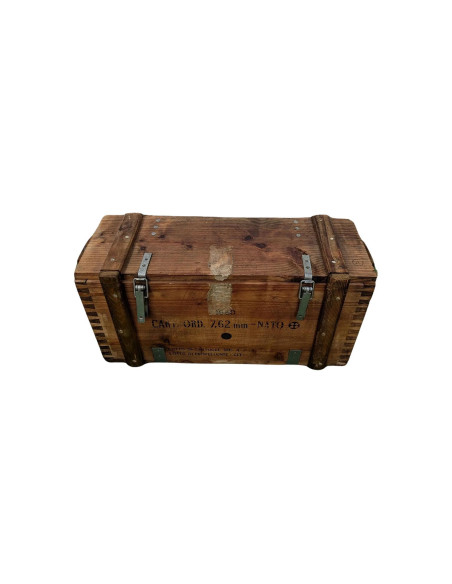 Cajas de madera militar antiguas -RESTAURADAS-