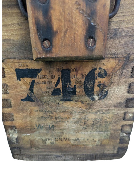 Cajas de madera militar antiguas -RESTAURADAS-