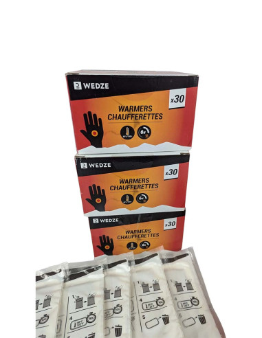Pack de 100 calentadores Wedze
