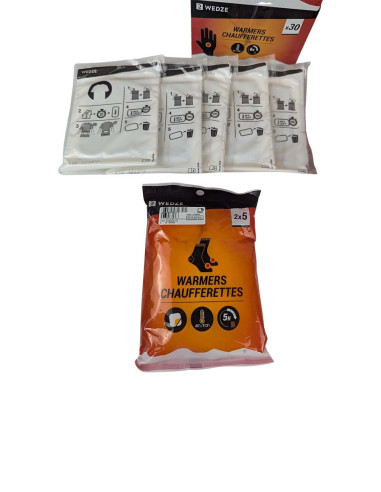 Pack de 100 calentadores Wedze
