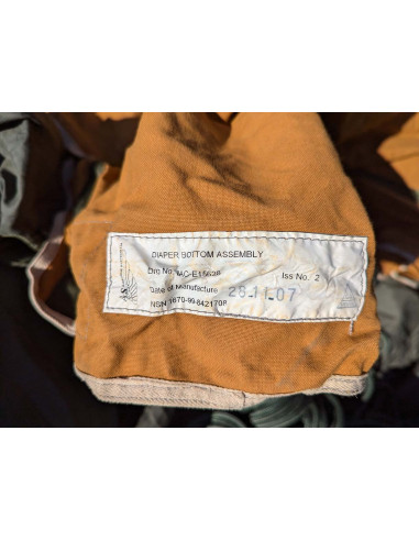 Paracaídas militar XXL para vehículos -defectuoso- L104/8