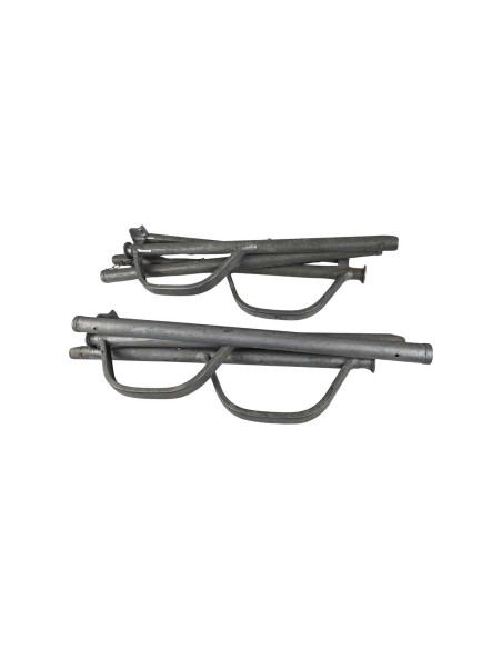 Estructura camilla militar de aluminio