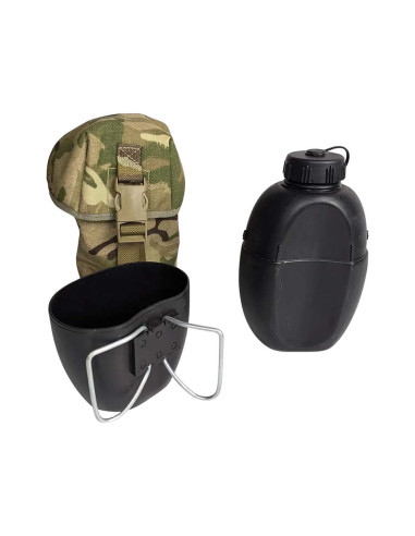 Cantimplora militar UK Mod 58 + Funda MTP