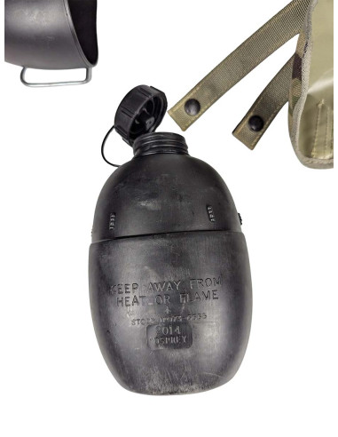 Cantimplora militar UK Mod 58 + Funda MTP