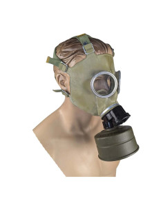 Máscara militar NBQ MC-1 Original completa + funda