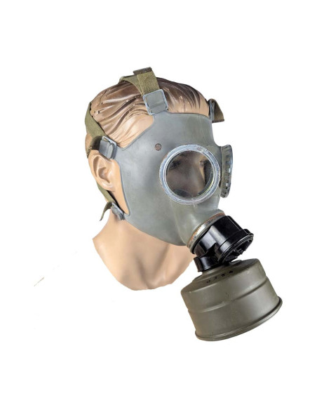 Máscara militar NBQ MC-1 Original completa + funda